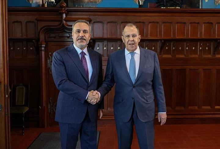Bakan Fidan, Rus mevkidaşı Lavrov ile görüştü