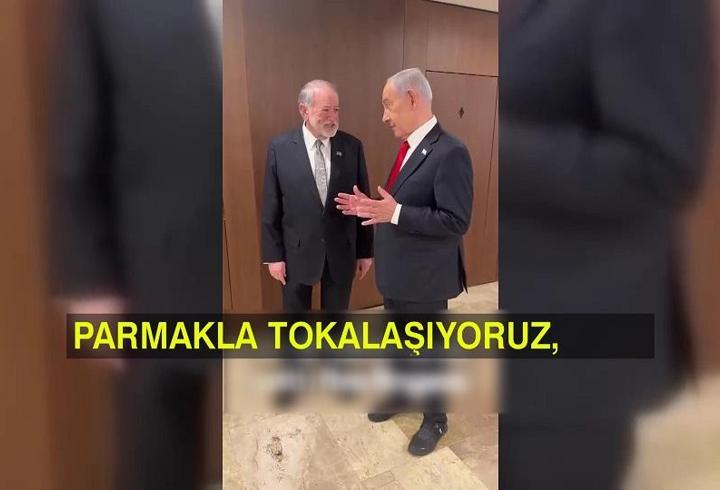 Netanyahu yine video paylaştı: ''Hayatta mısınız bakmaya geldim''