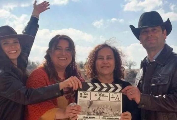 Sinem Ünsal ve Ozan Akbaba Kapadokya'da! Romantik Sahneler Çektiler