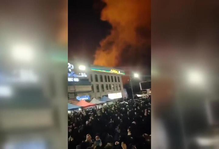 O anlar... İran'da siviller böyle hedef alındı!