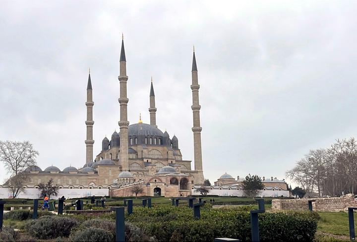 Selimiye'de 4 yıl aranın ardından ilk bayram namazı