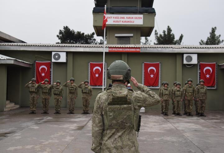 Sınırın sıfır noktasında görevli ‘Hudut Kartalları’nın bayram sevinci