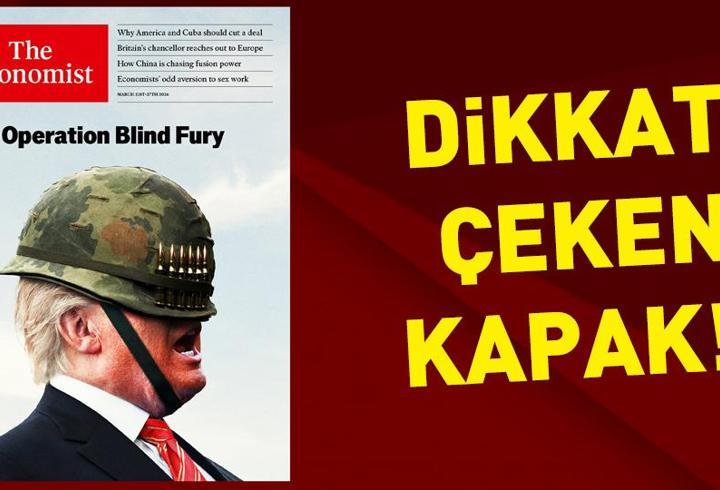 Ünlü dergiden dikkat çeken kapak! Trump’ın ‘’kör öfkesi‘’ felaket getirir mi?