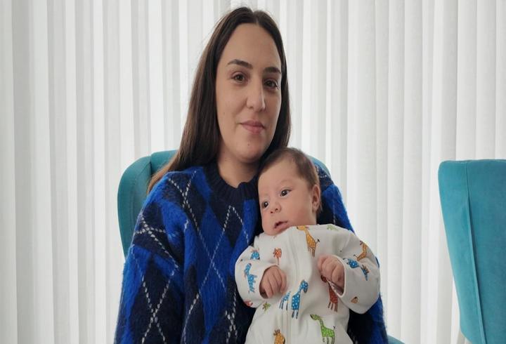 SMA hastası Rüzgar bebeğe en güzel bayram hediyesi