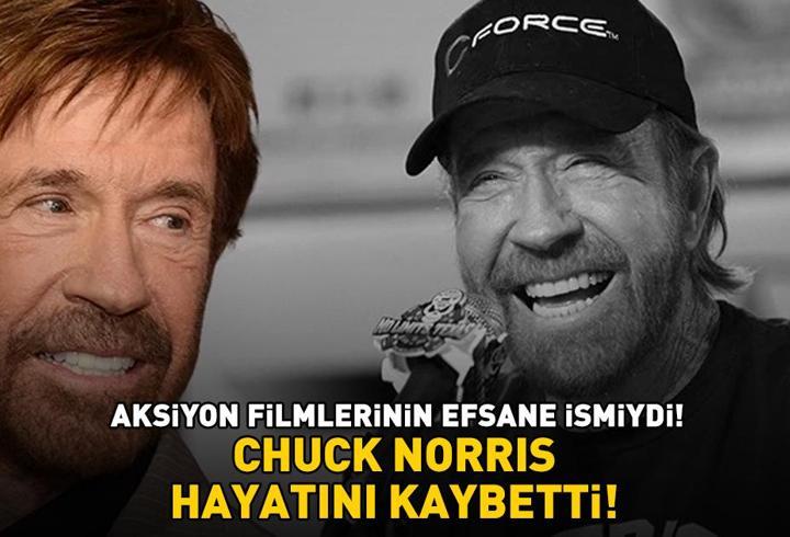 Aksiyon filmlerinin efsane ismiydi! Chuck Norris hayatını kaybetti!