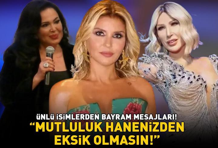 ÜNLÜLERDEN RAMAZAN BAYRAMI MESAJLARI! Aralarında kimler yok ki: Türkan Şoray, Seda Sayan, Gülben Ergen... 'Mutluluk hanenizden eksik olmasın'