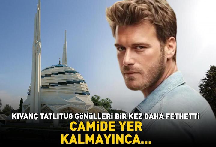 Aşk-ı Memnu'nun Behlül'üydü! Gönüllüleri bir kez daha fethetti! Kıvanç Tatlıtuğ bayram namazı için gittiği camide yer kalmayınca...