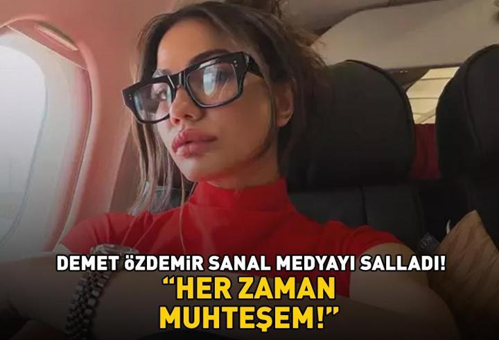 Eşref Rüya'nın yıldızı Demet Özdemir sanal medyayı salladı! ‘Her zaman muhteşem!’