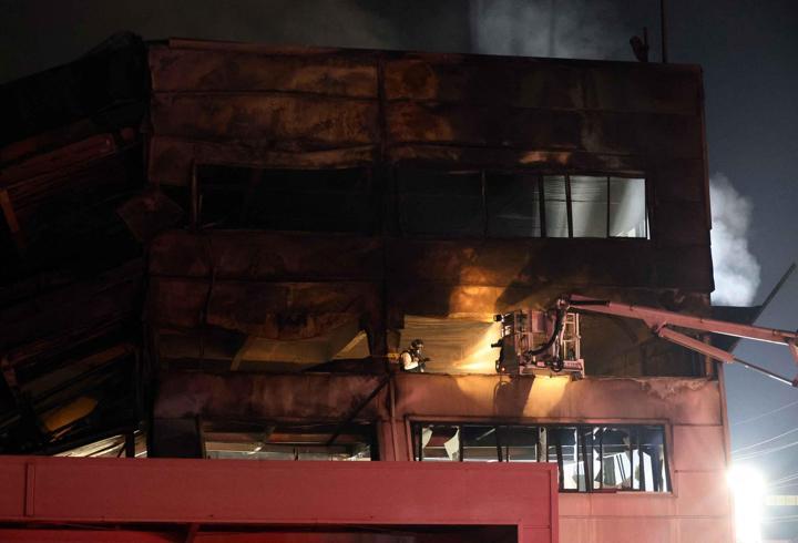 Güney Kore'de otomobil fabrikasında yangın: 11 ölü