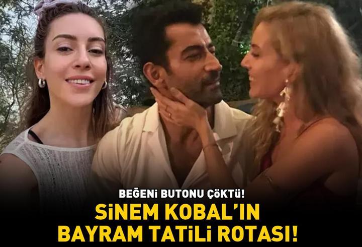 Kenan İmirzalıoğlu'nun güzeller güzeli eşi Sinem Kobal'ın bayram tatili rotası belli oldu! Beğeni butonu çöktü