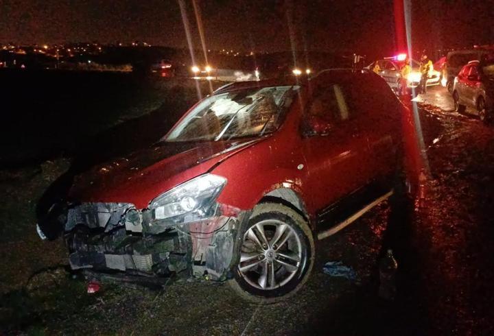 Çorum'da iki otomobil çarpıştı: 6 kişi yaralandı