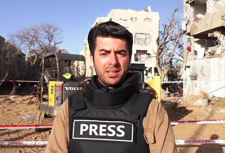 CNN TÜRK İran'ın vurduğu Arad'da