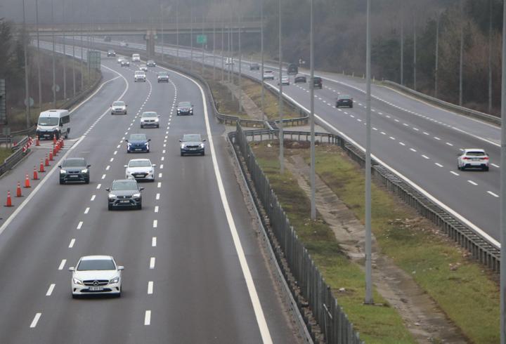 Bayram tatili dönüşünde Bolu'da ulaşım rahat