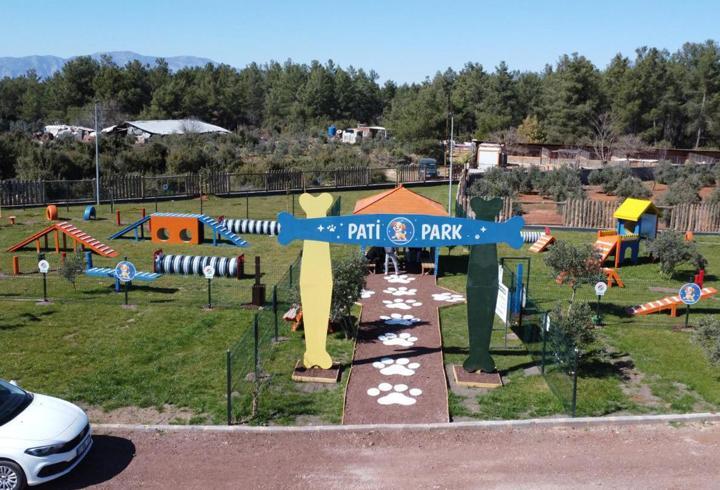 Duacı Mahallesi'nde Pati Park hizmet açıldı