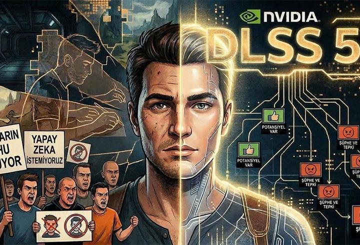 Nvidia, DLSS 5 duyurusuyla şimşekleri de üzerine çekti