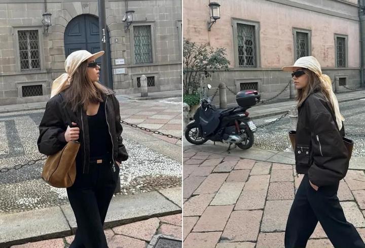 Milano’da Afra Rüzgarı! Ünlü Oyuncudan Moda Başkentinde Güzellik Şovu