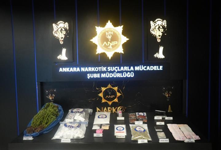 Ankara'da narkotik operasyonları: 28 tutuklama