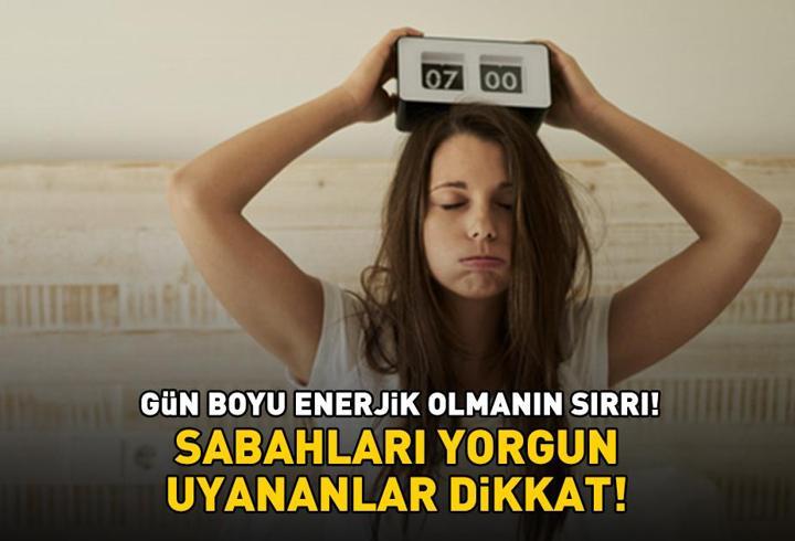 Sabahları yorgun mu uyanıyorsunuz? Ne kahve ne de çay! Meğer gün boyu enerjik olmanın sırrı bu içecekteymiş...