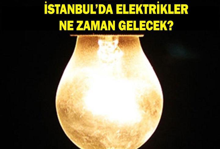 İSTANBUL ELEKTRİK KESİNTİSİ SORGULAMA 24 - 25 MART 2026: Elektrikler ne zaman gelecek? Hangi ilçelerde elektrik kesintisi var?