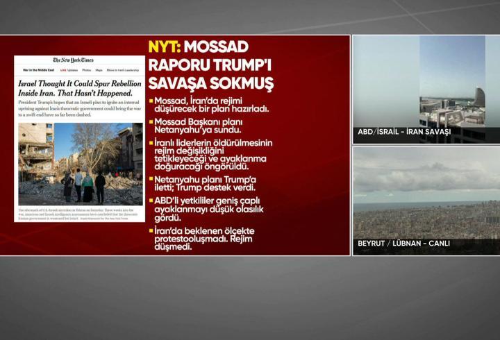 NYT: MOSSAD raporu Trump’ı savaşa sürükledi | 2003 Irak senaryosu tekrar mı ediyor?