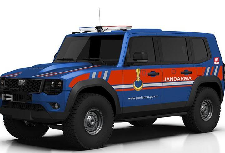 Türkiye'nin ilk yerli ve milli zırhlı SUV aracı TULGA 4x4 göreve başladı