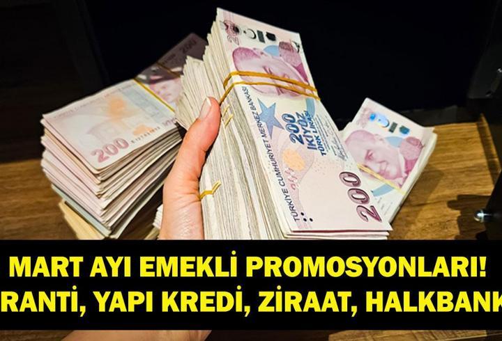 En Yüksek Emekli Promosyonu Hangi Bankada? 2026 Emekli Promosyonları Ne Kadar Oldu? Halkbank, Yapı Kredi, Garanti, Ziraat, Akbank, İş Bankası...