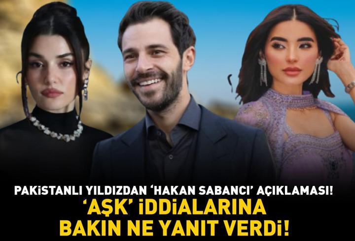 Hande Erçel'den ayrılmıştı! Hakan Sabancı ile Halima Sadia Khan aşk mı yaşıyor? Pakistanlı yıldız iddialara bakın nasıl yanıt verdi!