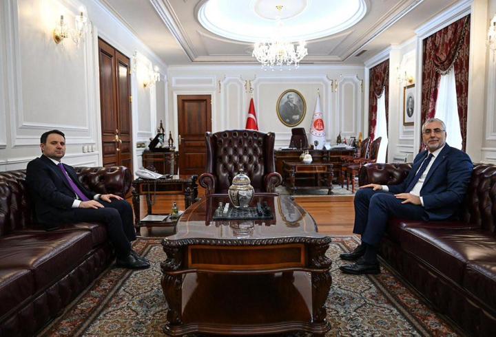 Bakanlar Gürlek ve Işıkhan bir araya geldi
