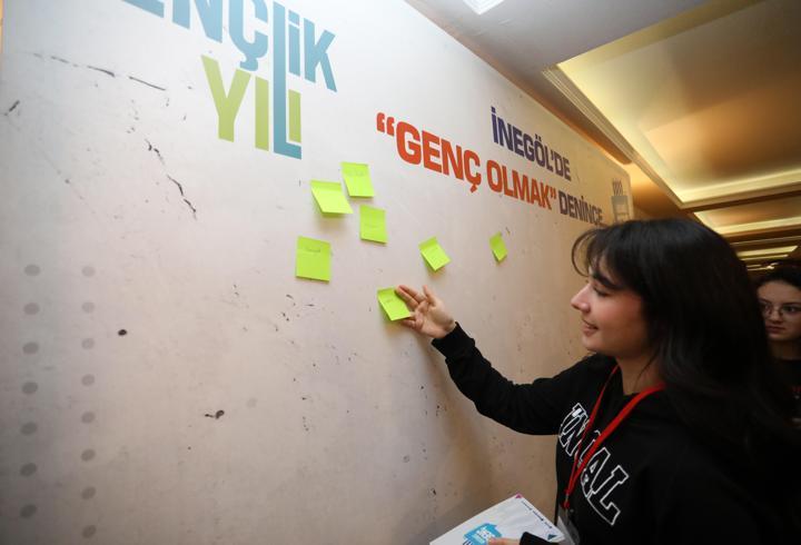 İnegöl’de öğrenciler kentin geleceğini konuştu