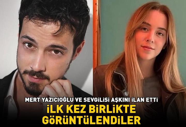 İLK KEZ BİRLİKTE GÖRÜNTÜLENDİLER! Mert Yazıcıoğlu, Gülseren Budayıcıoğlu'nun torunu Zeynep Artukmac ile aşkını ilan etti!