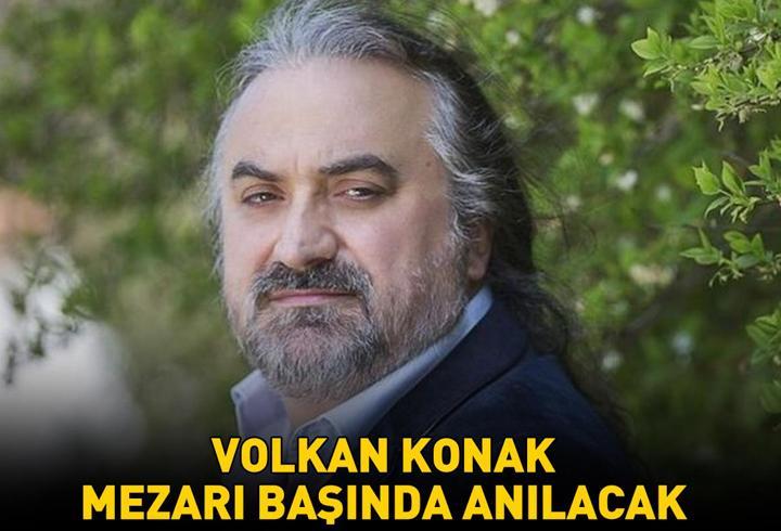 Kuzeyin Oğlu Volkan Konak vefatının 1. yılında mezarı başında anılacak
