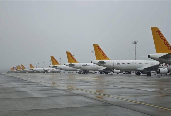 Pegasus 76 uçak seferini iptal etti