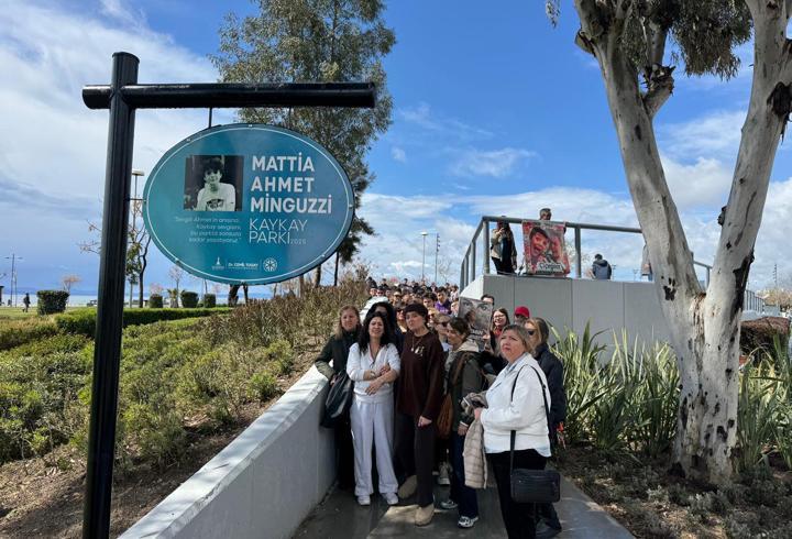 Minguzzi’nin adı Karşıyaka’da kaykay parkında yaşatılıyor