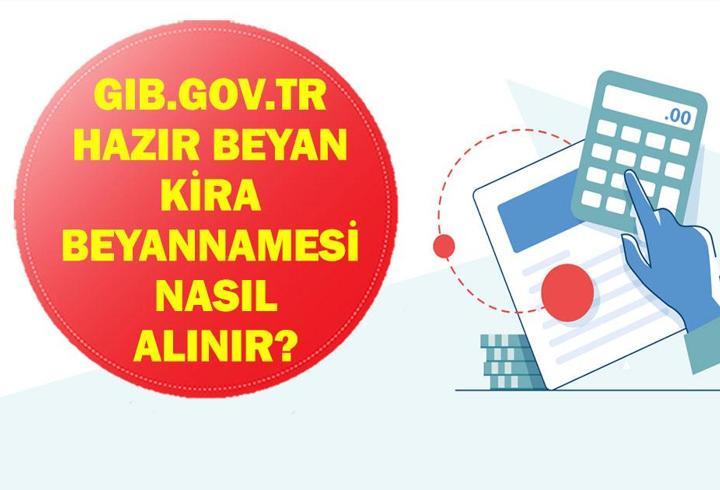 KİRA BEYANNAMESİ SON GÜN: Kimler Gelir Vergisi Beyannamesi Vermek Zorunda? Hazır Beyan Nasıl Alınır? Hazır Beyan Sisteminde Kira Gelir Beyannamesi Düzenleme Ekranı...