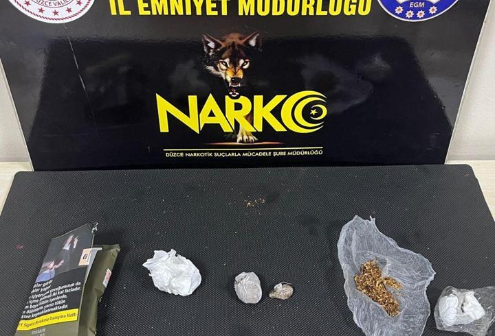 Düzce'de uyuşturucu operasyonu: 2 tutuklama