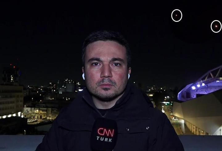 Demir Kubbe’nin İran füzesini ıskalama anı CNN TÜRK’te