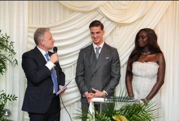 Milli futbolcu Bertuğ Özgür Yıldırım evlendi! Portekizli sevgilisi Oriana Correia Gomes ile hayatını birleştirdi