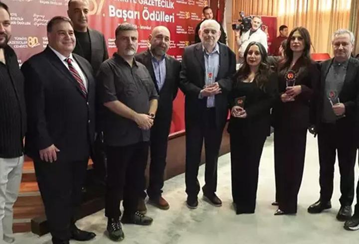Türkiye Gazeteciler Cemiyeti'nden Demirören Medya'ya 8 ödül