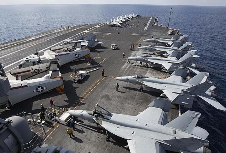 Trump, binlerce askeri bölgeye yığıyor! ABD'nin 3. uçak gemisi yola çıktı!