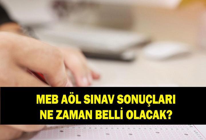 AÖL SINAV SONUCU SORGULAMA EKRANI 2026: MEB AÖL sınav sonuçları ne zaman açıklanacak?