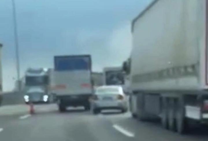 Makas atan otomobil sürücüsüne 90 bin TL ceza