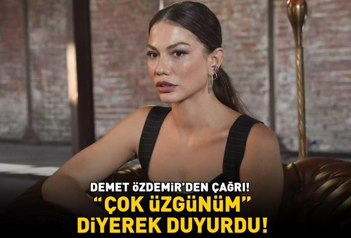 Eşref Rüya'nın Nisan'ı Demet Özdemir'den çağrı! 'Çok üzgünüm' diyerek duyurdu: 'Büyük geçmiş olsun'