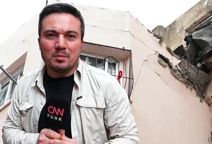İsrail'deki hasar CNN TÜRK'te