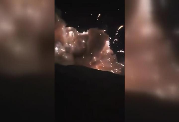 İran Ürdün'deki üssü böyle vurdu