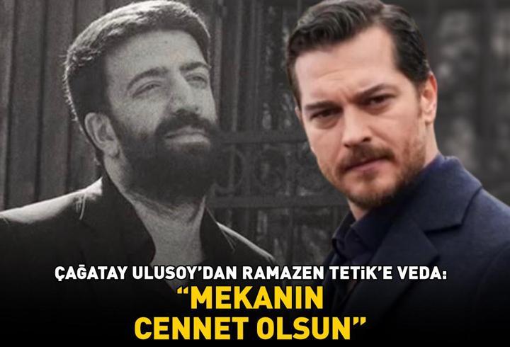 Cenazede gözyaşları sel oldu! Eşref Rüya'nın yıldızı Çağatay Ulusoy'dan Ramazan Tetik'e veda: 'Mekanın cennet olsun'