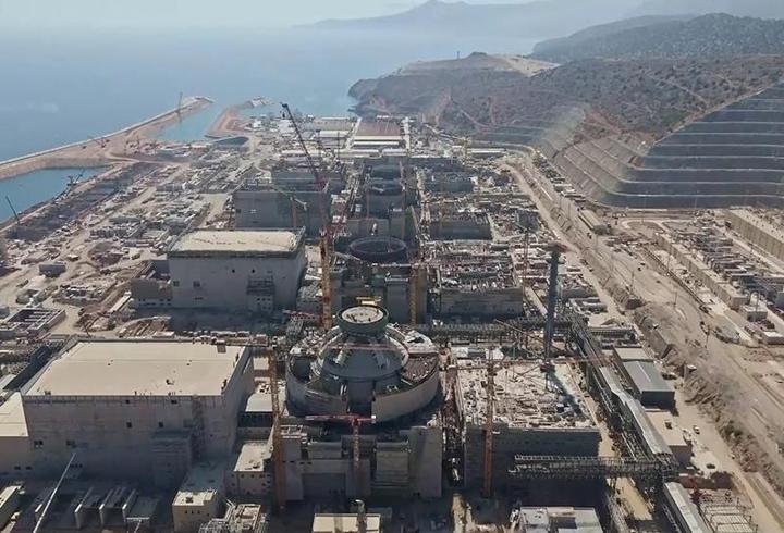 Akkuyu'da çalışmalar sürüyor… 2’nci Güç ünitesinin ekipman montajları tamamlandı