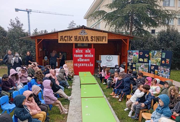 Samsun’da öğrenciler ata tohumu ve doğal yaşamla buluştu