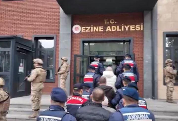Çanakkale'de 'suç örgütü' ve 'tefecilik' operasyonları: 19 gözaltı