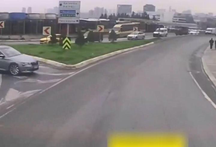 Küçükçekmece'de aracıyla ters şeritte ilerleyen sürücüye 31 bin lira ceza