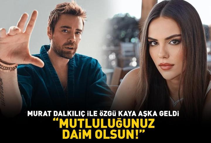 Murat Dalkılıç ile Özgü Kaya aşka geldi! Gören aynı şeyi söyledi: 'Mutluluğunuz daim olsun'